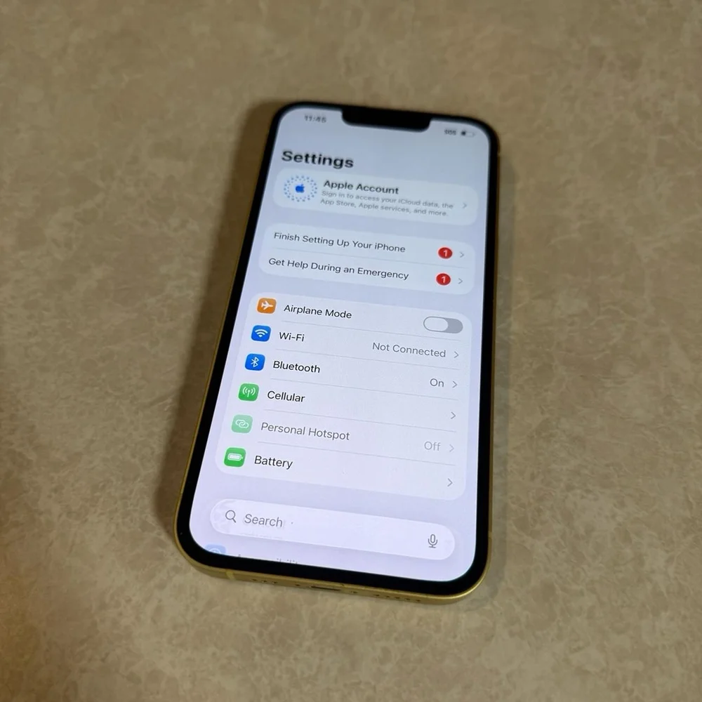 Gold Smartphone